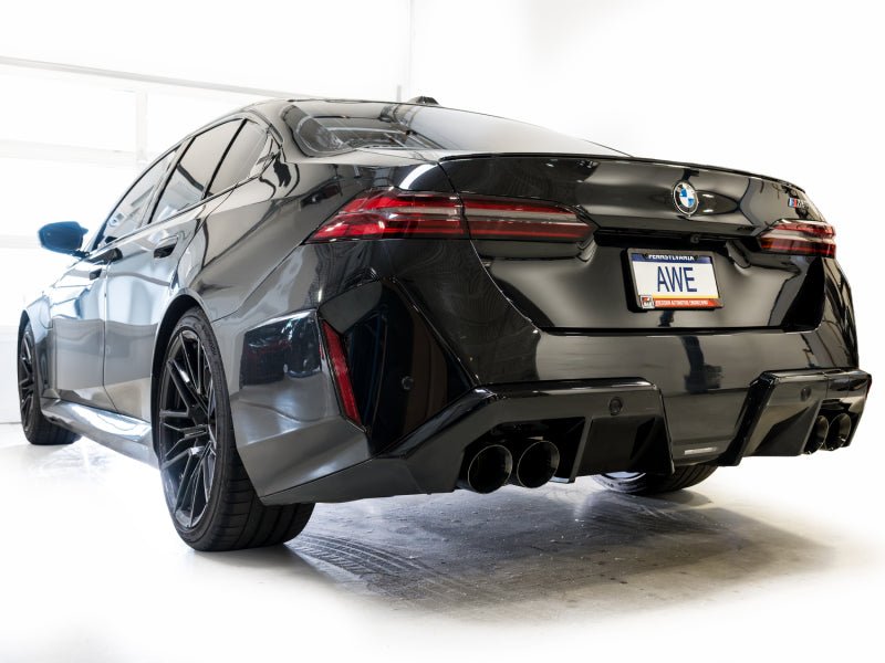 AWE Tuning BMW G90/G99 M5 Touring Edition Cat - Back Exhaust - Diamond Black Tips - My Store