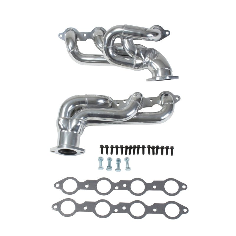 BBK 10 - 15 Camaro LS3 L99 Shorty Tuned Length Exhaust Headers - 1 - 3/4 Silver Ceramic - My Store