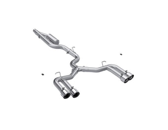 compare product MBRP 22-24 Audi S3 2.0L Armor Pro T304 SS 3in Cat-Back Quad Split Rear Exhaust - Valve Delete