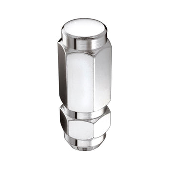 compare product McGard Hex Lug Nut (Cone Seat / Duplex) 9/16-18 / 7/8 Hex / 2.5in. Length (Box of 100) - Chrome