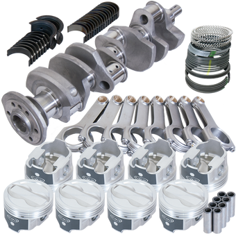 compare product Eagle Chevy LT1 350 1Pc 3.750in Crank 5.700in H-Beam -18cc 4.030in Pistons Rotating Assembly