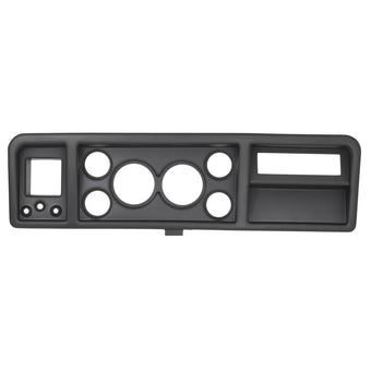 compare product Autometer 73-79 Ford F100 Direct Fit (2 3-3/8in. & 4 2-1/16in.) Gauge Pod - Black Finish