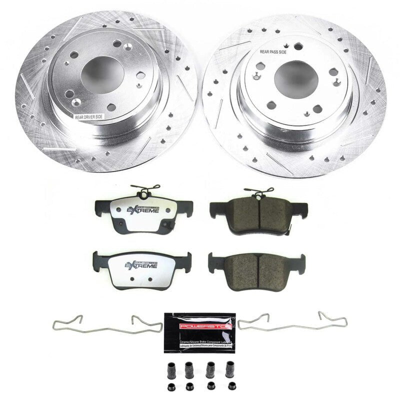 Power Stop 18 - 22 Honda Accord Rear Z26 Street Brake Kit - My Store