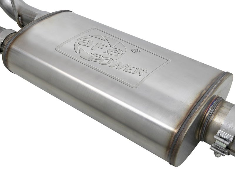 aFe MACHForce XP Exhausts Cat - Back SS - 409 Nissan Titan XD 16 - 19 V8 - 5.6L - Black - My Store