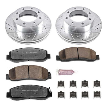 compare product Power Stop 10-11 Ford F-350 Super Duty Front Z36 Truck & Tow Brake Kit