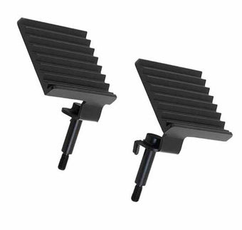 compare product Fishbone Offroad 07-18 Jeep Wrangler JK - Foot Peg Set - Black