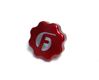 compare product Fleece Performance 01-16 GM 2500/3500 Duramax Billet Oil Cap Cover - Red