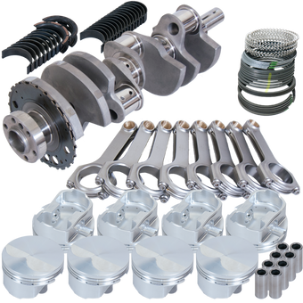 compare product Eagle Chevy LS7 4.000in Crank 24 Tth Rlctor 6.125in H-Beam -3.1cc 4.125in Pistons Rotating Assembly