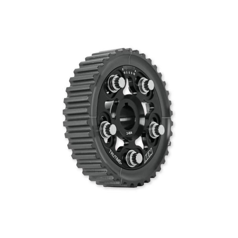 AEM 96 - 00 Honda Civic / 96 - 97 Honda Del Sol D16 Black Tru - Time Cam Gear - My Store