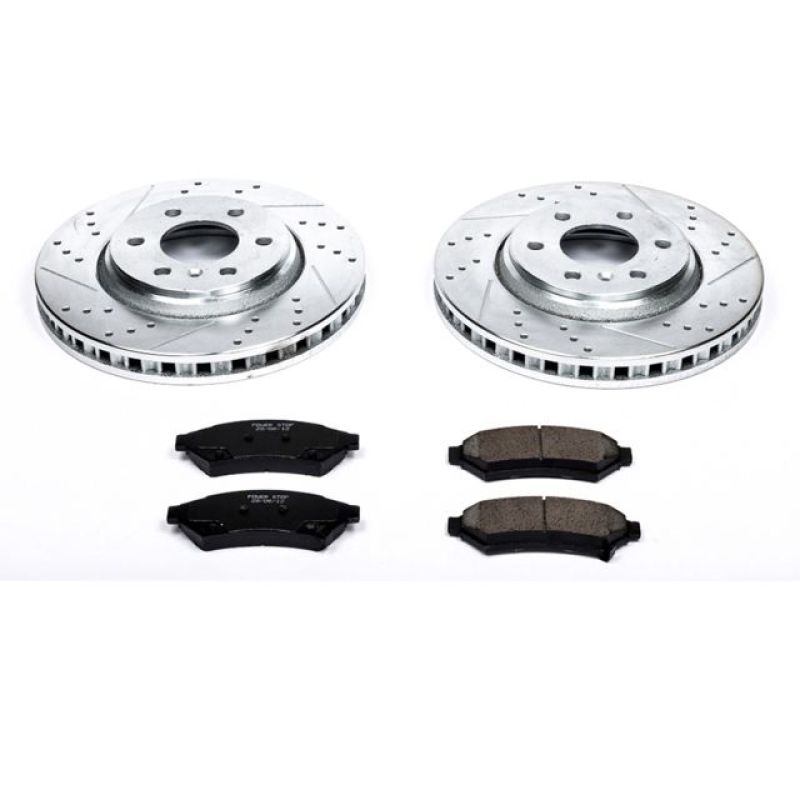 Power Stop 06 - 07 Buick Terraza Front Z23 Evolution Sport Brake Kit - My Store