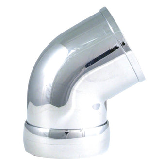 compare product Spectre Universal Intake Elbow Tube (ABS) w/Collar 3in. OD / 60 Degree - Chrome