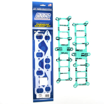 compare product BBK 86-95 Mustang 5.0 Upper To Lower EFI Intake EFI Manifold Gasket Set Edelbrock Performer