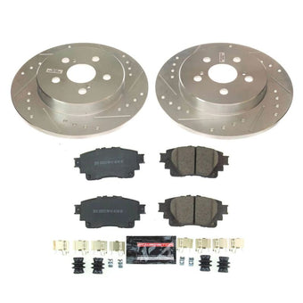compare product Power Stop 2019 Toyota Corolla Rear Z23 Evolution Sport Brake Kit