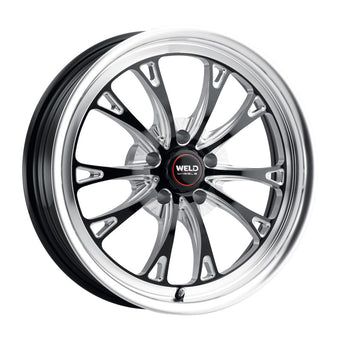 compare product Weld Belmont Beadlock 18x5 / 5x114.3 BP / ET23 BS2.1 Gloss Black MIL DIA 78.1