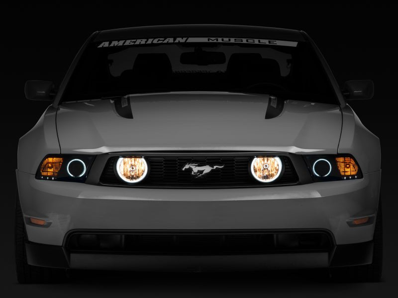Raxiom 05 - 12 Ford Mustang GT LED Halo Fog Lights (Chrome) - My Store