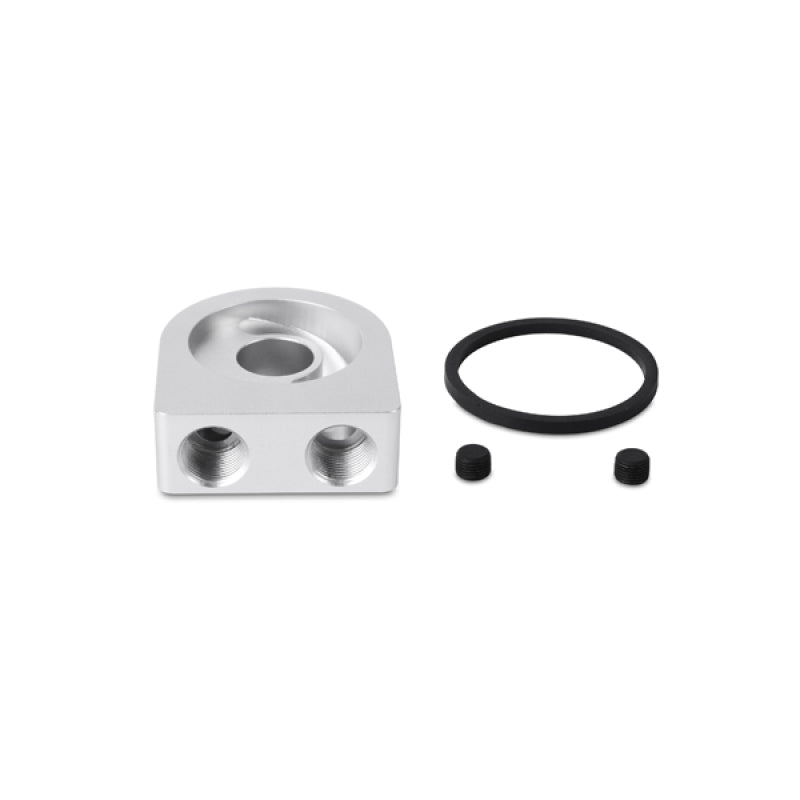 Mishimoto Silver M20 Oil Sandwich Plate - My Store