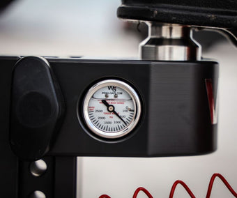 compare product Weigh Safe 4in Drop Hitch w/Built-in Scale & 2in Shank (8K/12.5K GTWR) w/WS05 - Black Cerakote