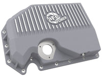 aFe 05 - 19 VW 1.8L/2.0L w/ Oil Sensor Engine Oil Pan Raw POWER Street Series w/ Machined Fins - My Store