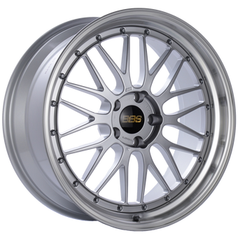compare product BBS LM 19x9.5 5x120 ET35 Diamond Silver Center Diamond Cut Lip Wheel -82mm PFS/Clip Required