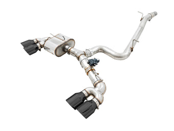compare product AWE Tuning MK7.5 Golf R SwitchPath Exhaust w/Diamond Black Tips 102mm