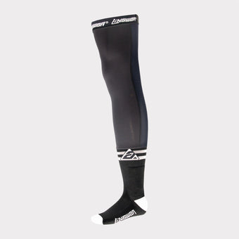 compare product Answer Knee Brace Socks Black/White - Small/Medium