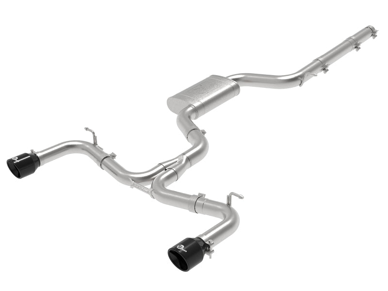 aFe MACHForce XP 3in - 2.5in SS Exhaust Cat - Back 15 - 17 Volkswagen GTI (MKVII) L4 - 2.0L (t) - Black - My Store