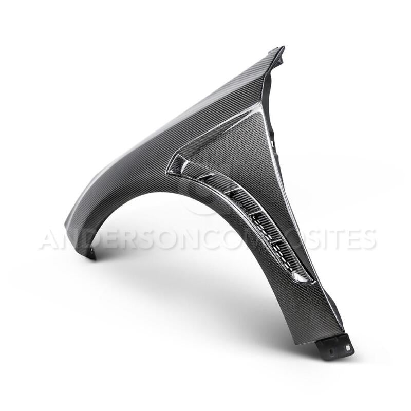 Anderson Composites 2016+ Focus Type - GR Vented Carbon Fiber Fenders .04in Wider (Pair) - My Store