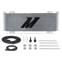 Mishimoto 13 - Row Stacked Plate Transmission Cooler - Silver - My Store