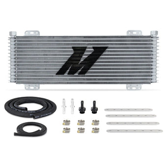 compare product Mishimoto 13-Row Stacked Plate Transmission Cooler - Silver