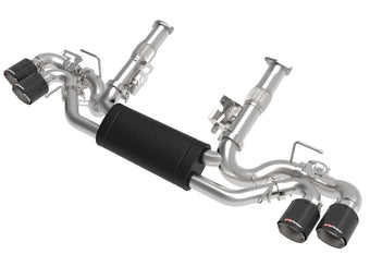 compare product aFe MACH Force-Xp 3in to 2-1/2in 304SS Cat-Back 2020 Chevy Corvette (C8) 6.2L - Carbon Fiber Tip