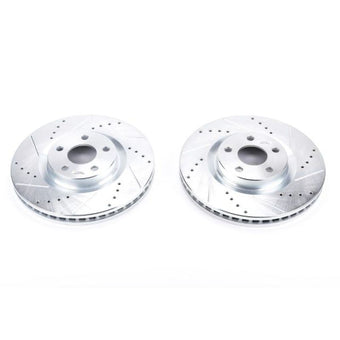 compare product Power Stop 15-19 Ford Edge Front Evolution Drilled & Slotted Rotors - Pair