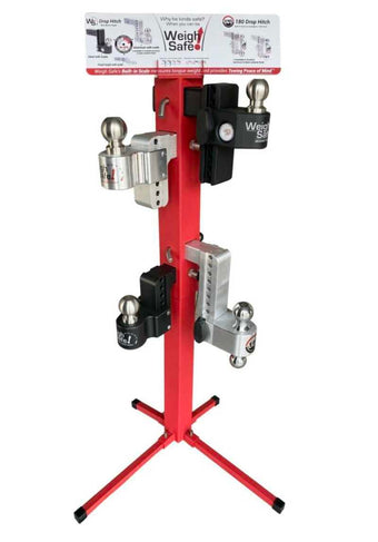 compare product Weigh Safe Regular POP Display Stand - Red