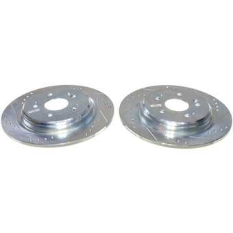 compare product Power Stop 19-24 Acura RDX Rear Drilled & Slotted Rotor - Pair