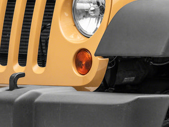 compare product Raxiom 07-18 Jeep Wrangler JK Axial Series Replacement Turn Signal Lamps- Amber