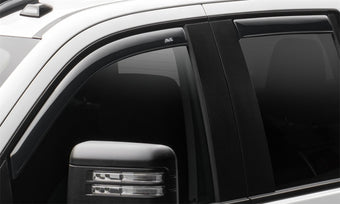 compare product AVS 2019 Chevrolet Silverado 1500 Crew Cab Pickup Ventvisor In-Channel 4pc - Smoke