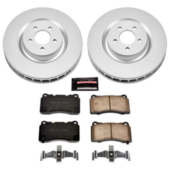 compare product Power Stop 07-14 Ford Mustang Front Z17 Evolution Geomet Coated Brake Kit