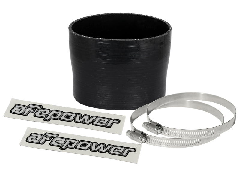 aFe Magnum FORCE (3 - 3/4in ID to 3 - 1/2in ID x 3in L) Straight Reducing Coupler - Black - My Store