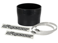 aFe Magnum FORCE (3 - 3/4in ID to 3 - 1/2in ID x 3in L) Straight Reducing Coupler - Black - My Store