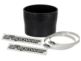 compare product aFe Magnum FORCE (3-3/4in ID to 3-1/2in ID x 3in L) Straight Reducing Coupler - Black