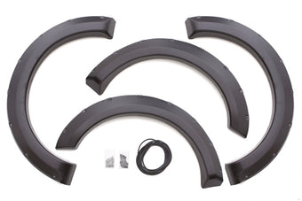 compare product Lund 09-14 Ford F-150 (Ex Raptor) RX-Rivet Style Textured Elite Series Fender Flares - Black (4 Pc.)