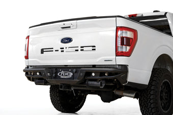compare product Addictive Desert Designs 21-23 Ford F-150 PRO Bolt-On Rear Bumper w/ Back-up Sensor Cutouts