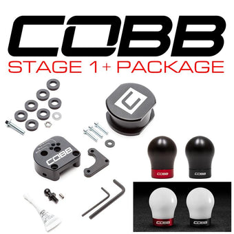 compare product Cobb 13-18 Ford Focus ST / 16-18 Focus RS Stage 1+ Drivetrain Package (White w/Red Shift Knob)