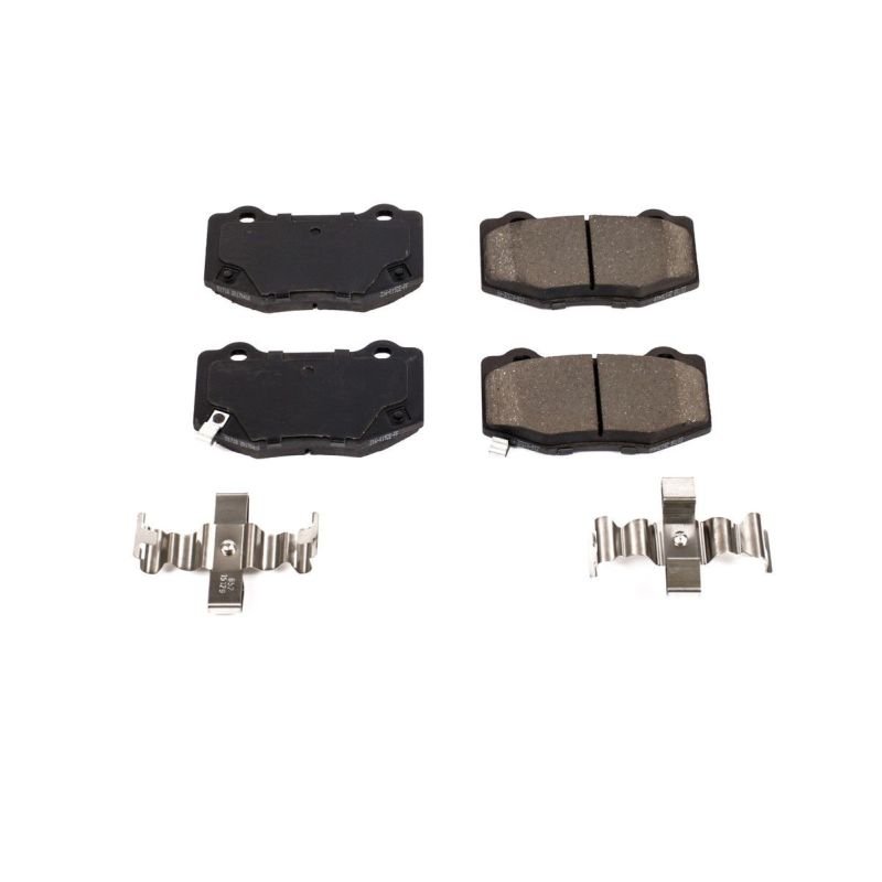 Power Stop 16 - 19 Cadillac ATS Rear Z17 Evolution Ceramic Brake Pads w/Hardware - My Store