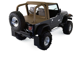 compare product Rampage 1997-2002 Jeep Wrangler(TJ) Roll Bar Pad & Cover Kit - Black Denim