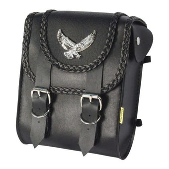 compare product Willie & Max Universal Black Magic Sissy Bar Bag (8 inches L x 10 inches H x 4.5 inches W) - Black