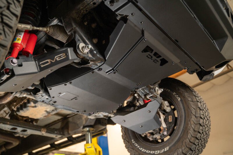 DV8 24 - 25 Toyota Tacoma & Land Cruiser Rear Belly Skid Plate - My Store