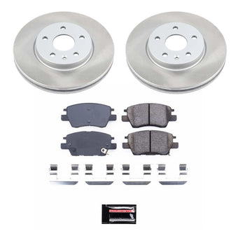 compare product Power Stop 16-19 Chevrolet Volt Front Semi-Coated Rotor Kit