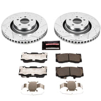 Power Stop 15 - 19 Ford Mustang Front Z23 Evolution Sport Brake Kit - My Store