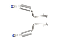 aFe Lexus IS350 14 - 22 V6 - 3.5L Takeda Axle - Back Exhaust System - Blue Tip - My Store
