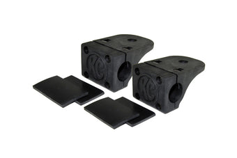 compare product KC HiLiTES Universal Tube Clamp Light Mount Bracket Set / 0.75in. to 1in. Bar (Pair)